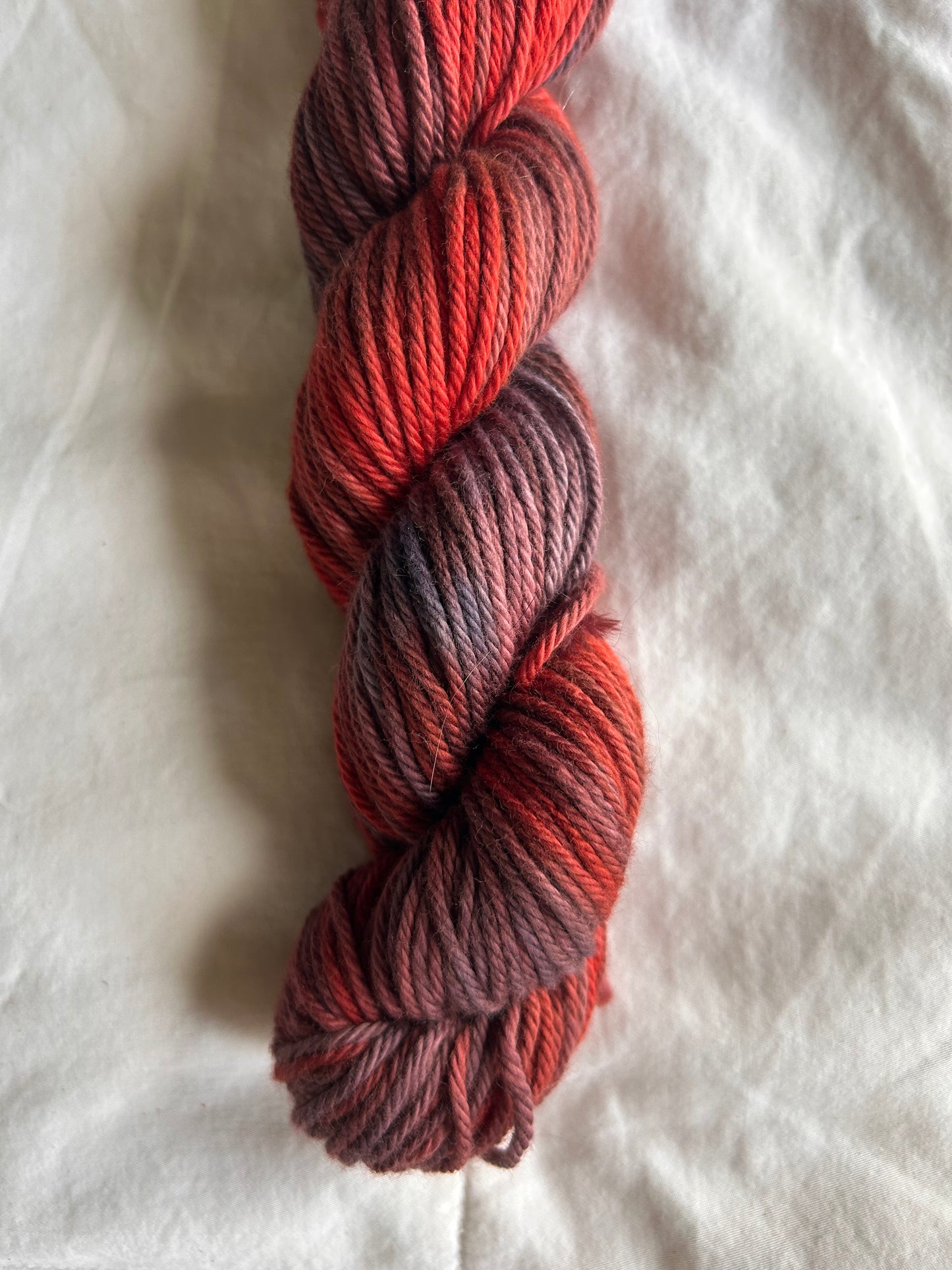 "Lava" Hand-Dyed Yarn