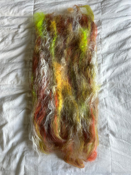 "Fall Leaves" Fiber Batt