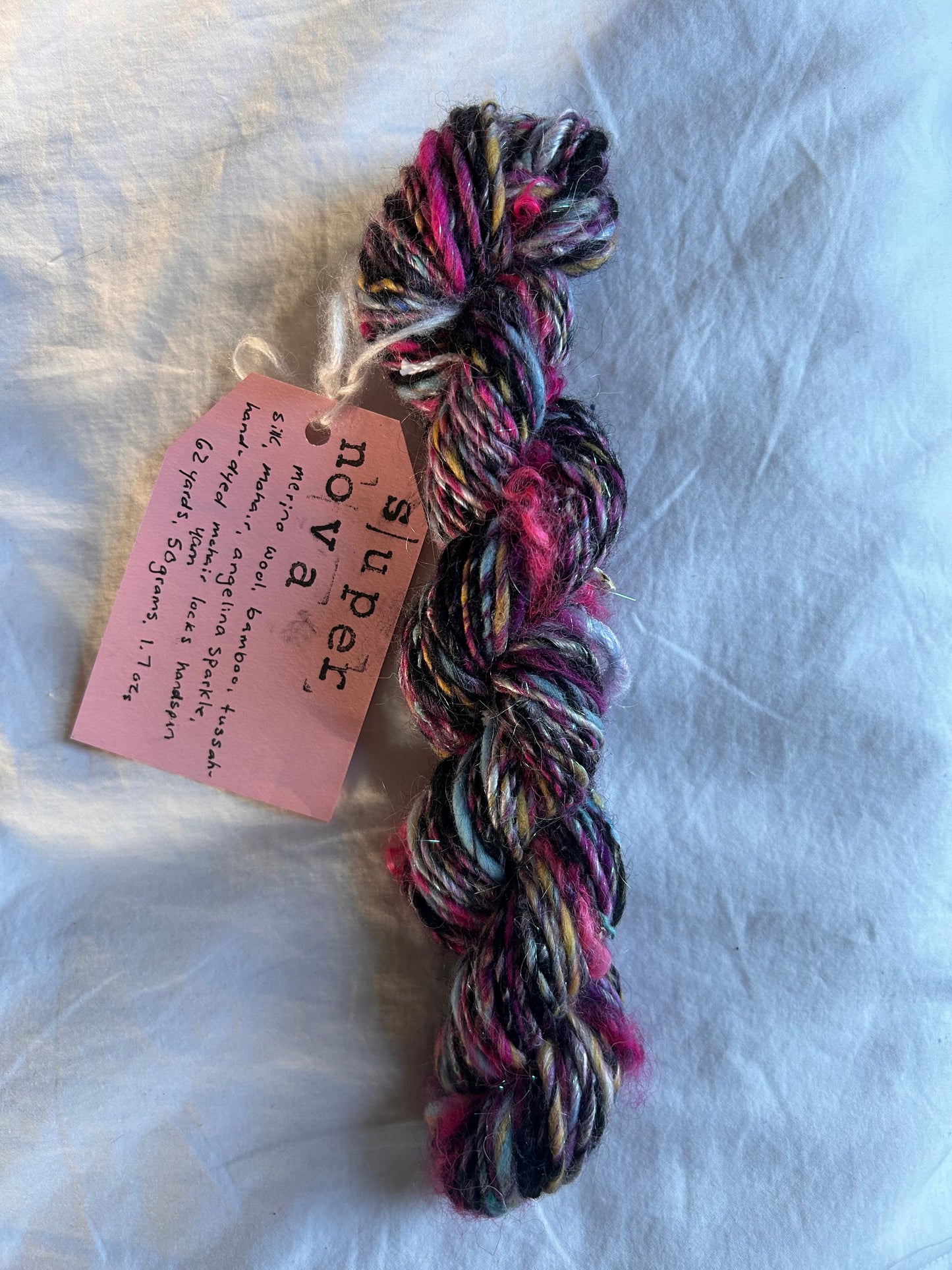 "Super Nova" Handspun Yarn