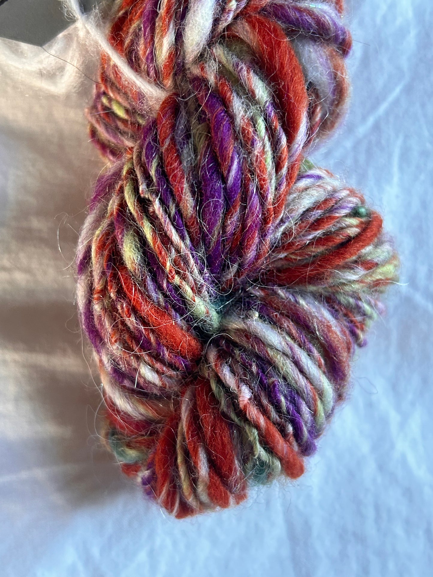 "Mad Hatter" Handspun Yarn