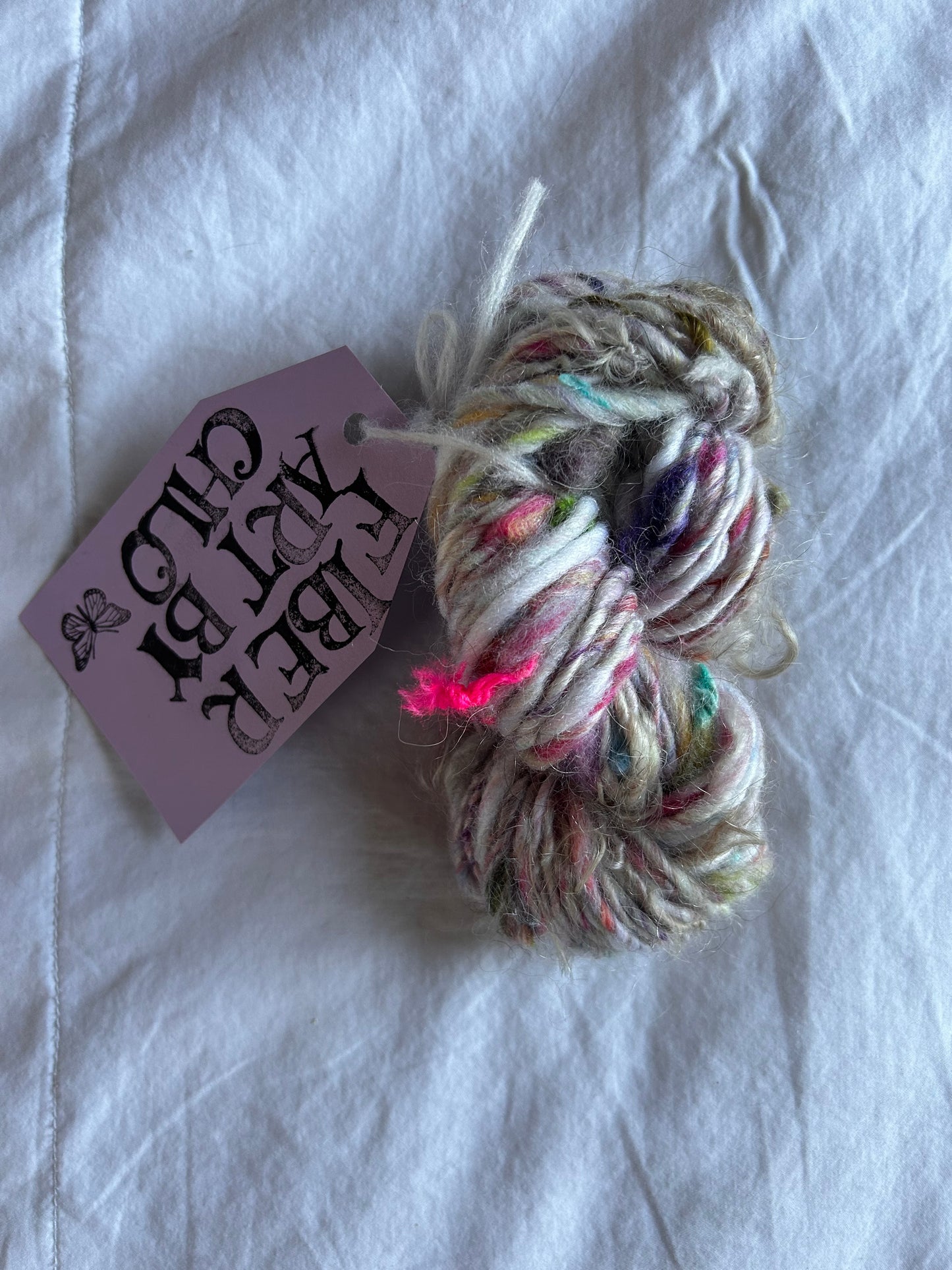 "Scrappy" Handspun Yarn