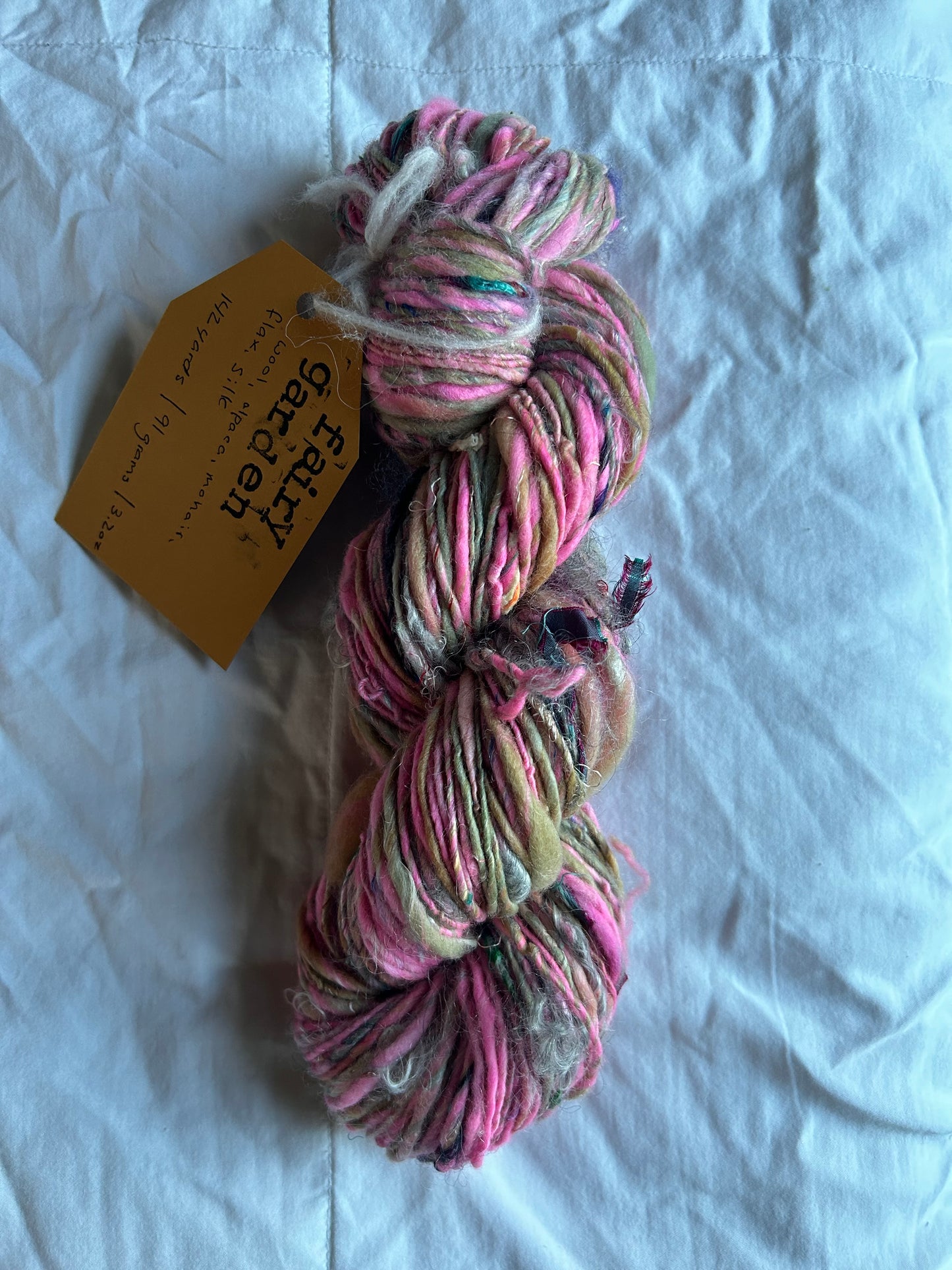 "Fairy Garden" Handspun Yarn