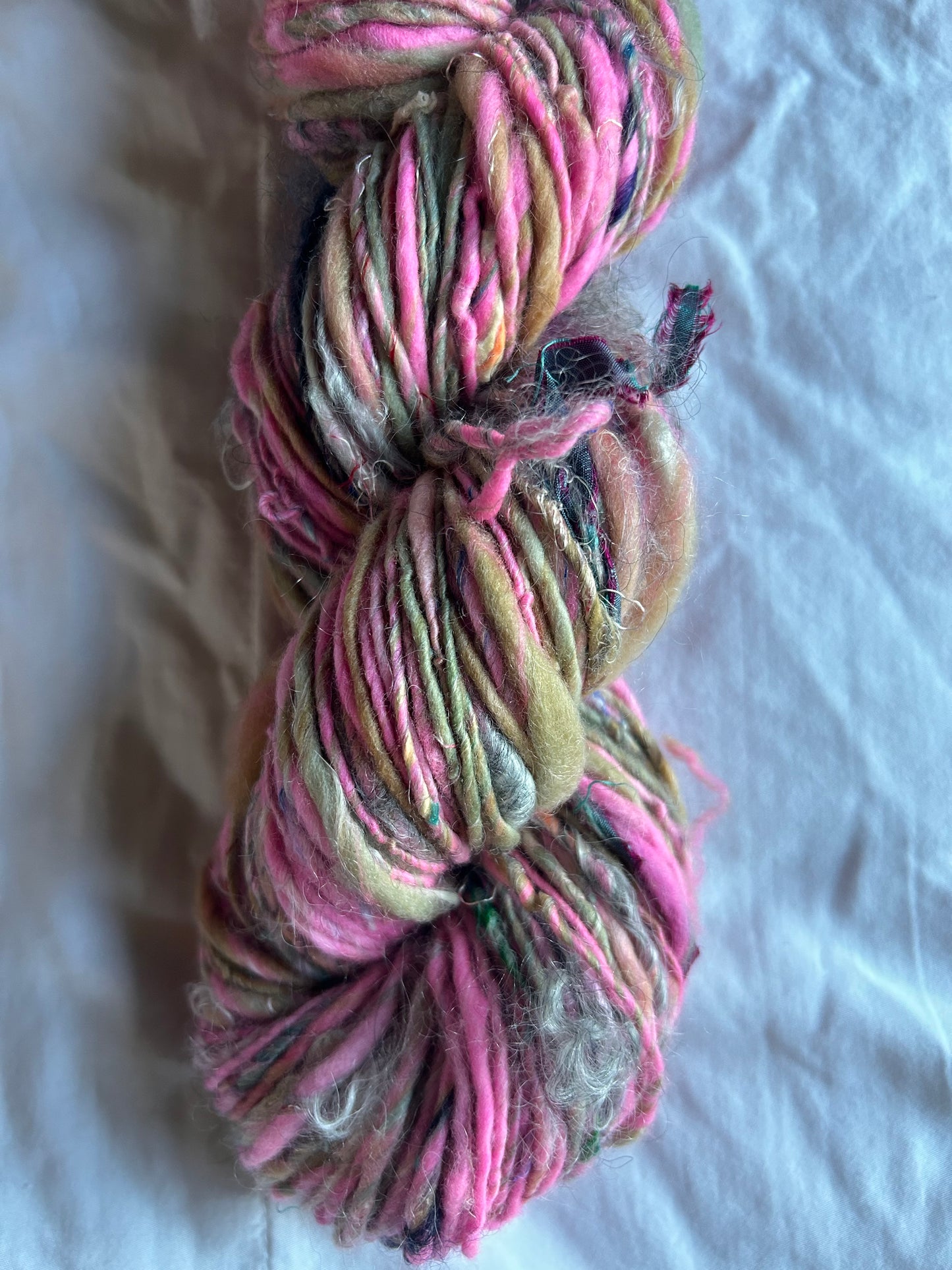 "Fairy Garden" Handspun Yarn