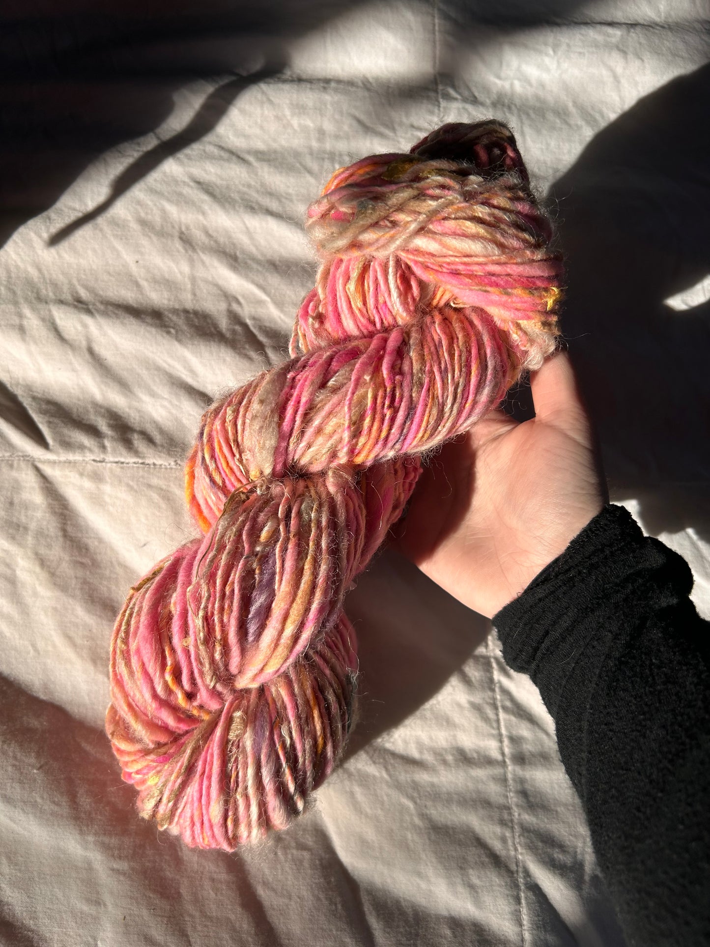 "Coral Reef" Handspun Yarn