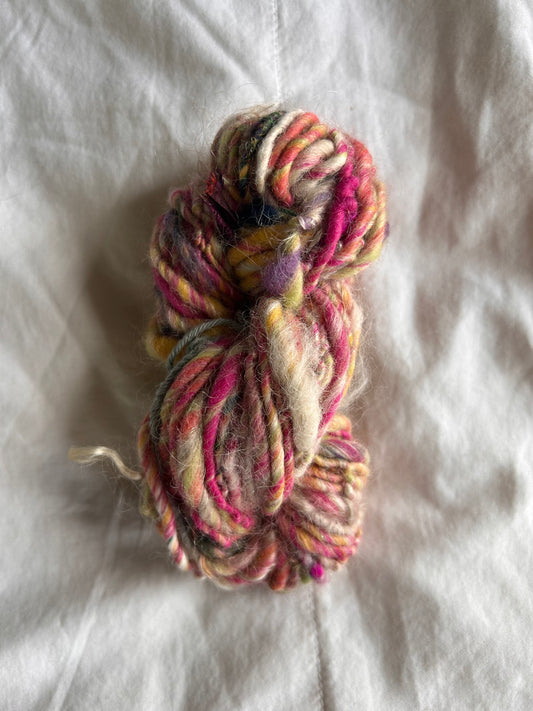 "Flower Garden" Handspun Yarn