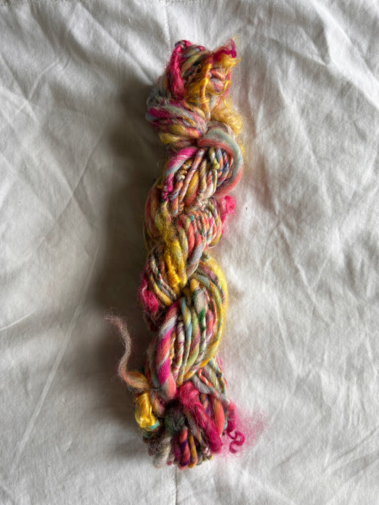 "In Rainbows" Single Handspun