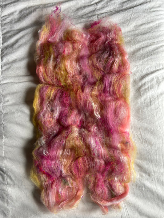 "Hawaiian Sunrise" Fiber Batt