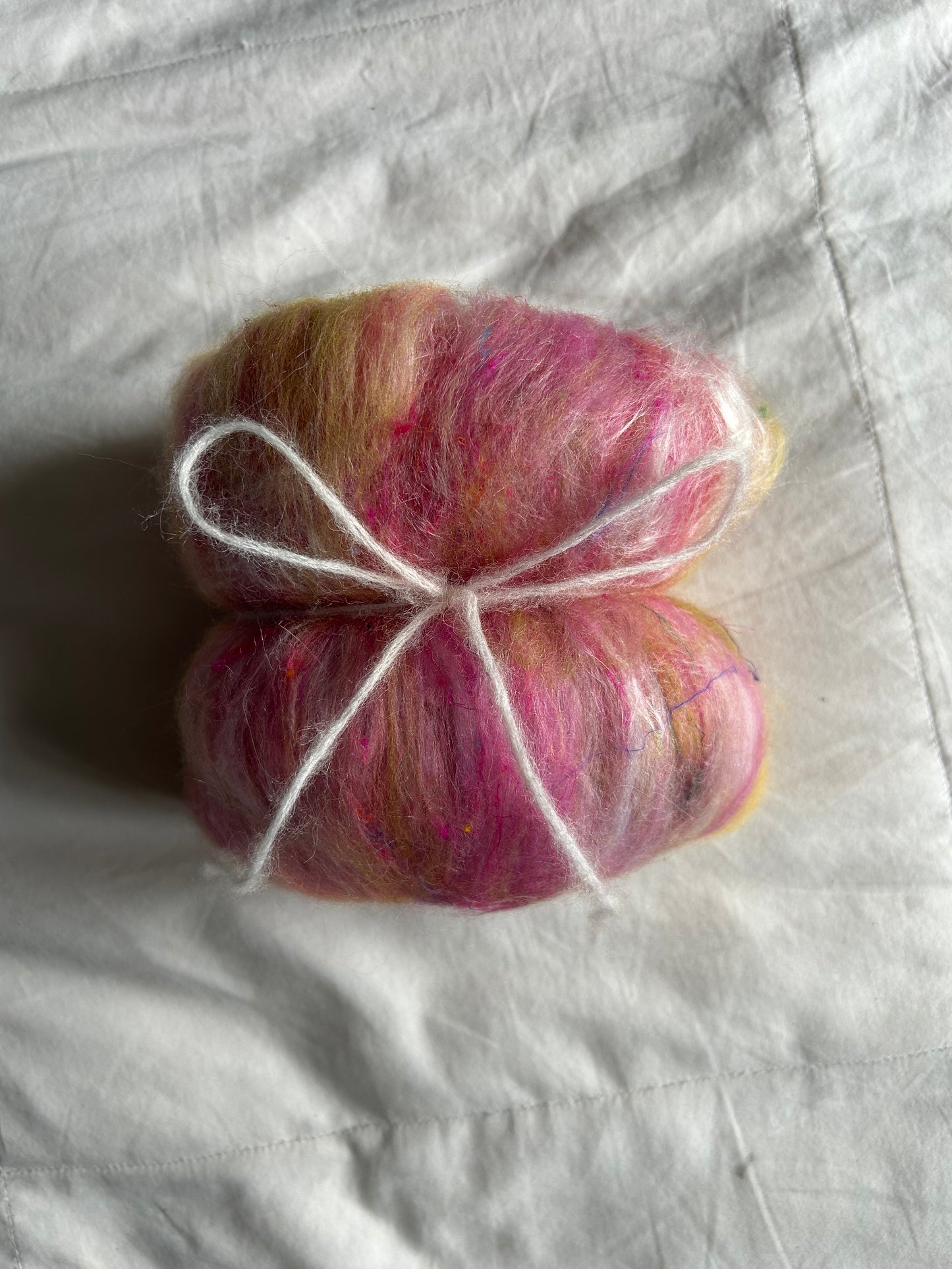 "Hawaiian Sunrise" Fiber Batt